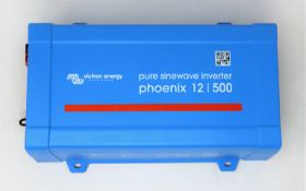 A boxed as new Victron Phoenix Pure Sine Wave Inverter (12V 500VA 230V VE Direct UK) (Box opened,