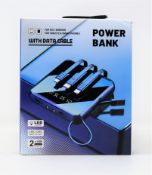 Fourteen boxed as new Portable Power Banks (Barcode: 137137400035).