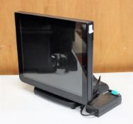 A pre-owned Partner SP-850 15” AIO Touch Epos System with Cel J1900 1.99ghz, 4gb Ram ,120gb SSD (PSU