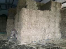 50 Welger D4000 80x70x240 Bales only Meadow Hay in a barn - 12t approx. NW Dolby., Lockers, PE28 3YS
