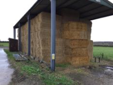 222 MF 2270 90x120x240 Bales Only Spring Barley Straw in a barn - 103t approx. Robert Lenton Ltd., C