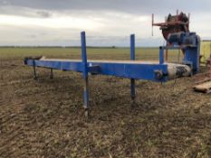 Conveyor 3ph 8m x 0.6m