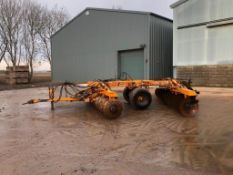 1995 Simba Series 2 trailed discs, 5.5m. Serial No: 59849005