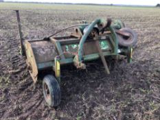 Groenwegen 2m rotary bed tiller, PTO driven