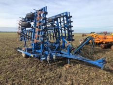 2011 Dalbo Cultimax 650 6.5m hydraulic folding cultivator. NB Manual