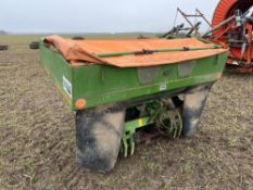 Amazone ZAM 1000 24m twin disc fertiliser spreader. Serial No: 5901476
