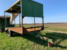 18ft Trailer with Roof