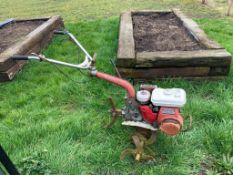 Pedestrian Rotorvator with Honda Engine