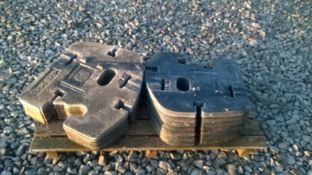 10 x New Holland Fan Type Weights