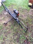 Petrol-powered Winder for installing Soil Anchors