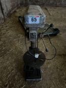 Spaldings heavy duty pillar drill, single phase. Serial No: 203470