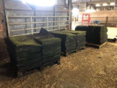 Quantity rubber mats