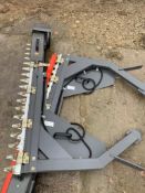 Pair Zeigler electric belt driven combine side knives to fit Massey Ferguson Delta combine. Please N