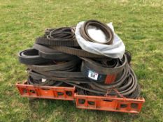 Quantity drive belts