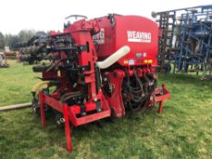 2017 Weaving GD4000M 4m hydraulic folding disc drill with RDS Artimis variable rate unlocked control