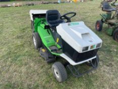 Etesia MVEHH Hydro ride on mower with 38