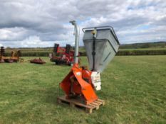 1993 Gandini Meccanica 04TPS PTO driven wood chipper, spares or repair. Serial No: 04TPS028C NB: Com