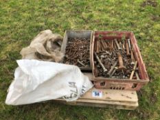 Quantity nuts, bolts and washers