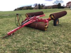 Vaderstad Roller 760 7.6m horizontal folding Cambridge rolls with breaker rings. Serial No: 3000 NB: