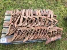 Quantity farm modified John Dale low disturbance tines to suit Kockerling Triathlon 600 drill