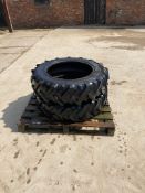 Pair of Firestone 11.2r24 tyres