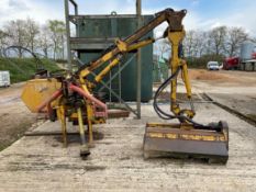 1985 Bomford 498T LH hedge cutter