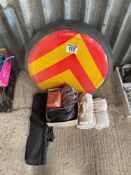 Spare wheel covering and accessories