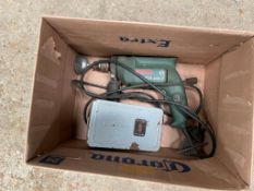 Bosch PSB 400-2 single phase drill and drill bits