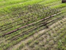 Chain harrow sections and bar