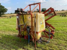 Lely Autoglide (90 Series) 12m linkage mounted sprayer, 1000l tank. Serial No: 951108