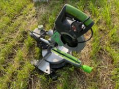 Evolution Fury 3 mitre saw, single phase, 230v