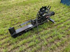 Tractor Factory log splitter, hydraulic driven Manual in office