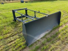 2015 Strimech GP8-76 grain pusher with Q-fit attachments. Serial No: 21470