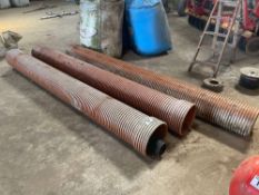 Quantity plastic pipes