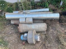 2No Martin Lishman F3/3/B grain ventilators with pedestals 3ph