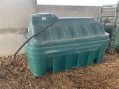 2500l bunded fuel tank with hose. NO VAT