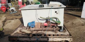 Paper Pulper Tank and Pump