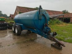 A S Marston 2000 Gallon Tandem Axle Vacuum Tanker