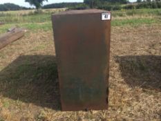 Metal tank used for diesel NO VAT