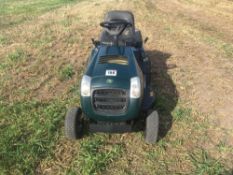 Hayter ride on mower with Briggs & Stratton engine, c/w collection box.
