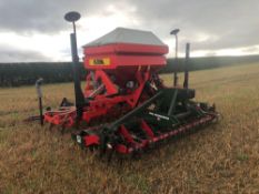 2009 KRM Solardrill 1706 3m drill with pre-emergence marker and control box. Serial No: 481347. C/w