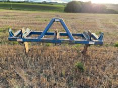 Norman Raw twin leg subsoiler. Serial No: 91836