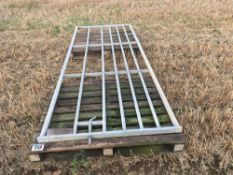 1x 10ft (3.0m) galvanised gate