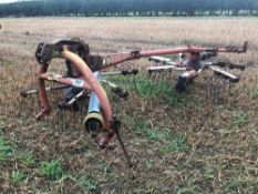 Kuhn twin rotor rake