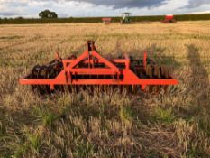 Farm Force F3300 3m front press c/w cultivator.
