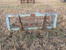 Homemade bale spike with Chilton fittings to fit MX120