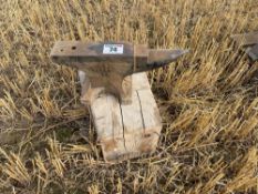 Small workshop anvil