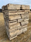 Quantity chitting trays (approximately 400 in each other, remaining in yard)