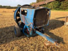 Ventacrop aeration fan with Ford industrial 6 cylinder engine, electric start