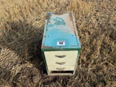 Drawer unit with contents